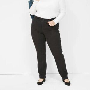 Lane Bryant Tighter Tummy High-Rise Straight Jean